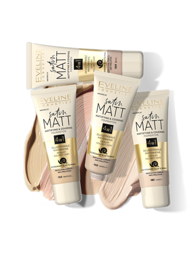 SATIN MATT MATTIFYING & COVERING FOUNDATION