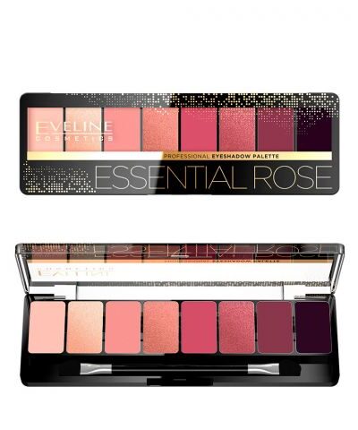 ESSENTIAL ROSE EYESHADOW PALETTE PROFESSIONAL 8 COLORS