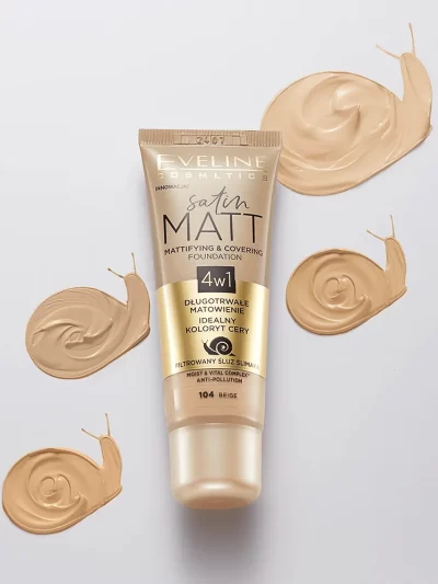 SATIN MATT MATTIFYING & COVERING FOUNDATION