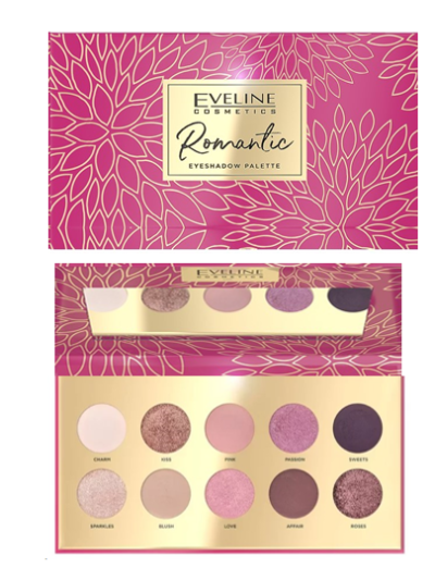 ROMANTIC EYESHADOW PALETTE 1O COLORS