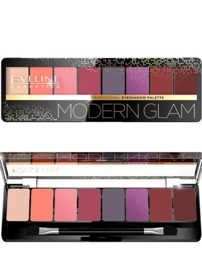 MODERN GLAM EYESHADOW PALETTE  PROFESSIONAL 8 COLORS