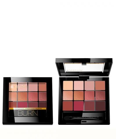 BURN EYESHADOW PALETTE ALL IN ONE 12 COLORS