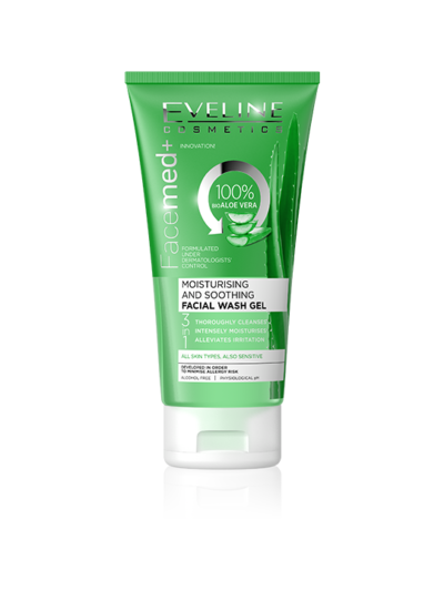 MOISTURIZING AND SOOTHING FASIAL WASH GEL WITH ALOE VERA