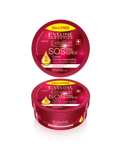 Sos 10% urea face&body cream