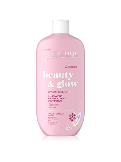 BEAUTY & GLOW ILLUMINATING AND SMOOTHING BODY LOTION 350ML