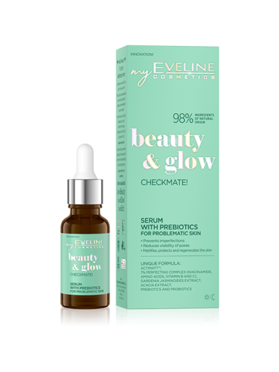 Mattifying serum with probiotics