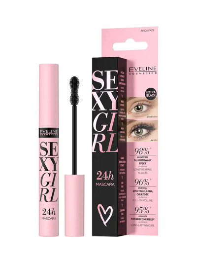 SEXY GIRL – Volumizing Mascara with silicone brush