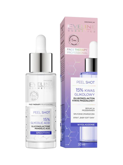 PEEL SHOT – 15% Glycolic Acid – SMOOTHING